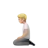 Person Kneeling: Medium-Light Skin Tone