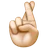 Crossed Fingers: Light Skin Tone