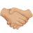 Handshake: Medium-Light Skin Tone