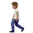 Person Walking: Medium Skin Tone