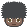 Guard: Dark Skin Tone Emoji 💂🏿 image - EmojiTwo style