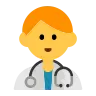 Man Health Worker Emoji 👨‍⚕️ image - Tossface style