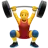 Man Lifting Weights