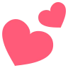 Emoji Két szív 💕 image - EmojiTwo style