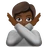 Person Gesturing No: Medium-Dark Skin Tone