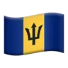 Flag: Barbados Emoji 🇧🇧 image - Apple style