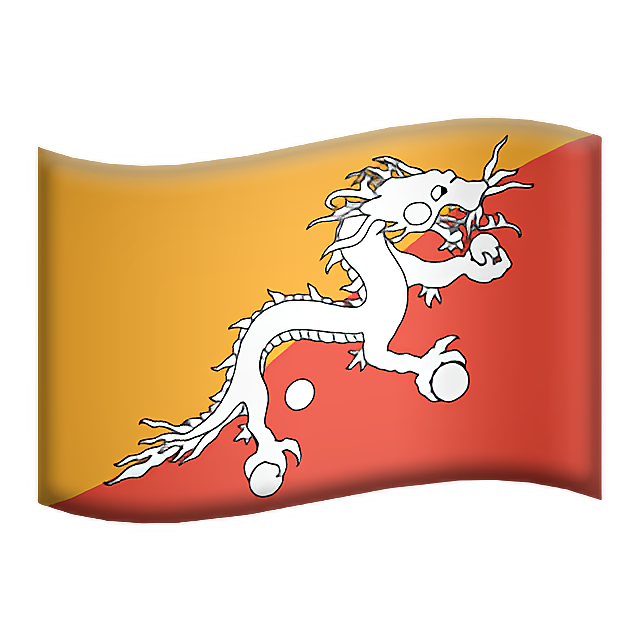 Flag: Bhutan