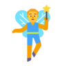 Man Fairy Emoji 🧚‍♂️ image - Microsoft Classic 2D style