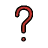 Red Question Mark Emoji ❓ image - OpenMoji style