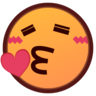 Emoji Arc csókot dobott 😘 image - Emojidex style