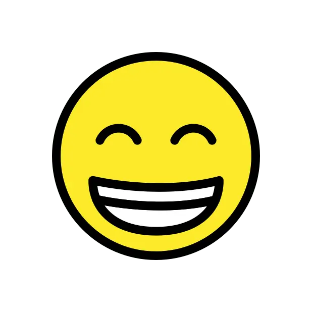 Beaming Face With Smiling Eyes