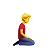 Man Kneeling Facing Right