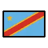 Flag: Congo - Kinshasa Emoji 🇨🇩 image - OpenMoji style