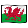 Flag: Wales Emoji 🏴󠁧󠁢󠁷󠁬󠁳󠁿 image - Emojidex style