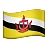 Flag: Brunei