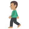 Person Walking: Medium Skin Tone Emoji 🚶🏽 image - EmojiTwo style