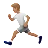 Person Running: Medium Skin Tone