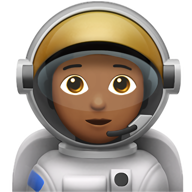 Astronaut: Medium-Dark Skin Tone