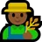 Man Farmer: Medium-Dark Skin Tone