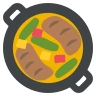 Panela Rasa de Comida Emoji 🥘 image - EmojiTwo style