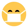 Emoji Fata cu masca medicala 😷 image - Tossface style