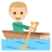 Person Rowing Boat: Medium-Light Skin Tone