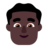 Man: Dark Skin Tone