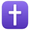 Latin Cross Emoji ✝ image - Huawei Harmony OS style