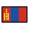 Flag: Mongolia Emoji 🇲🇳 image - OpenMoji style