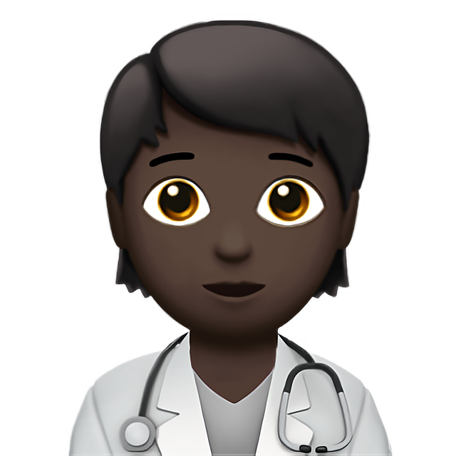 Health Worker: Dark Skin Tone