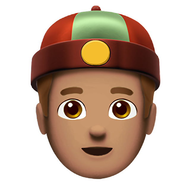 Person With Skullcap: Medium Skin Tone