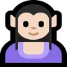 Woman Elf: Light Skin Tone Emoji 🧝🏻‍♀️ image - Microsoft Windows 10 Segoe UI Emoji style