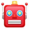Visage de robot Emoji 🤖 image - Huawei Harmony OS style