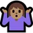 Person Shrugging: Medium Skin Tone