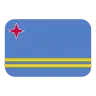 Flag: Aruba Emoji 🇦🇼 image - Tossface style