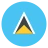 Flag: St. Lucia