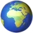 Globe Showing Europe-Africa