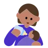 Person Feeding Baby: Medium Skin Tone Emoji 🧑🏽‍🍼 image - Tossface style