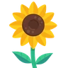 Emoji floarea-soarelui 🌻 image - Skype style
