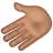 Leftwards Hand: Medium Skin Tone