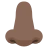 Nose: Dark Skin Tone