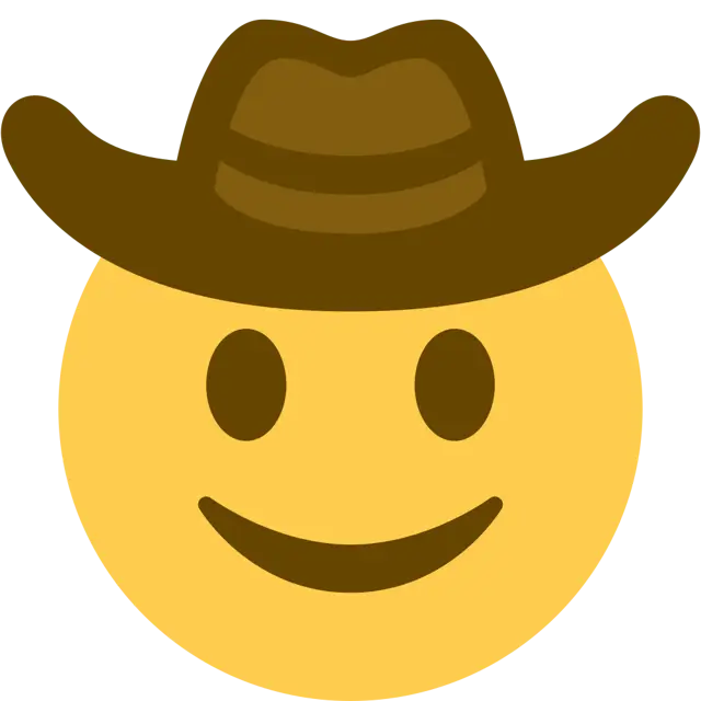 Cowboy Hat Face