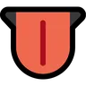 Tongue Emoji 👅 image - Microsoft Windows 10 Segoe UI Emoji style