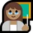 Woman Teacher: Medium Skin Tone