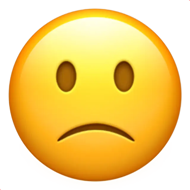 Slightly Frowning Face