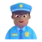 Man Police Officer: Medium Skin Tone
