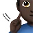 Deaf Man: Dark Skin Tone
