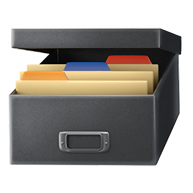 Card File Box