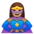 Woman Superhero: Medium Skin Tone