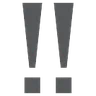 Double Exclamation Mark Emoji ‼ image - HTC (2015-2016) style